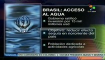 Brasil redobló esfuerzos para garantizar acceso al agua