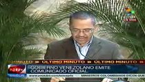 Empeora condición respiratoria del Presidente Chávez