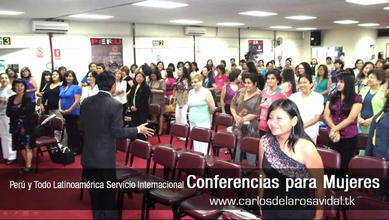 Expositor/Conferencista/Motivador - Charlas para Mujeres