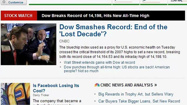 Dow All-Time High: Get Your Head Out of the Sand!!!