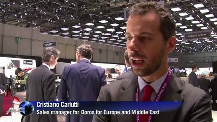 China's Qoros makes debut at Geneva auto show