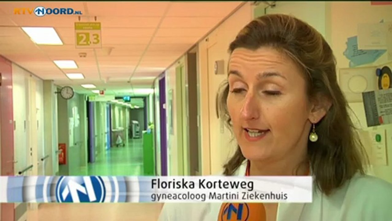 Natuurlijk bevallen via keizersnede in Martini Ziekenhuis - RTV Noord