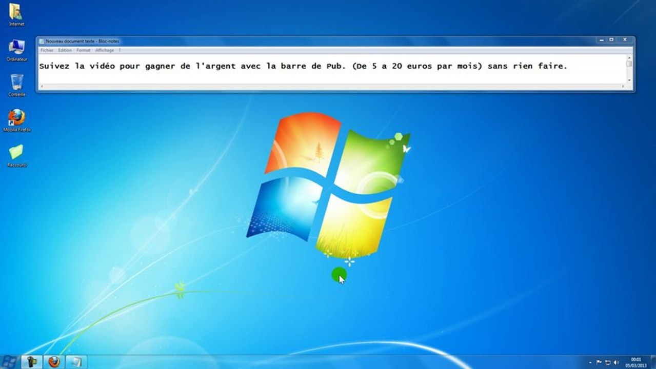 Nouveau!!! Gagner de l'argent sur internet sans rien faire (2013)