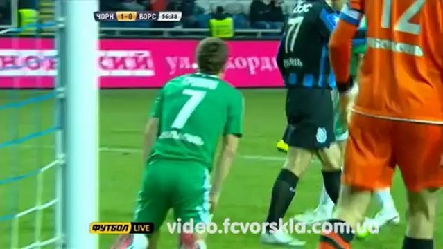 Как это было: Черноморец - Ворскла - 1:0 (19тур 2012-2013)