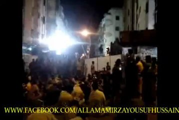 علامہ مرزا یوسف حسین کا مجلسِ سیدالشھداء سے خطاب