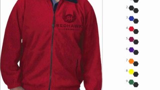 Customized Custom Fleece Jackets No Minimum Order Laser Etched
