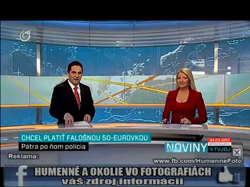 V Humennom chcel platiť falošnou bankovkou 04032013