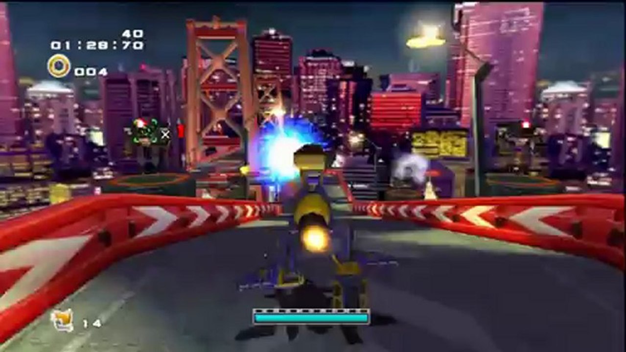 Sonic Adventure 2 Battle - Hero - Tails : Mission Street - Mission 3 : Trouve le Chao perdu !