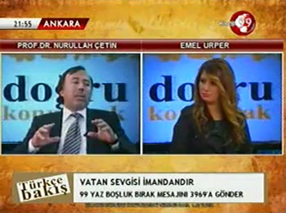 Kanal 99 TV Stüdyosu Türkçe Bakış 05,03,2013 1.Bölüm