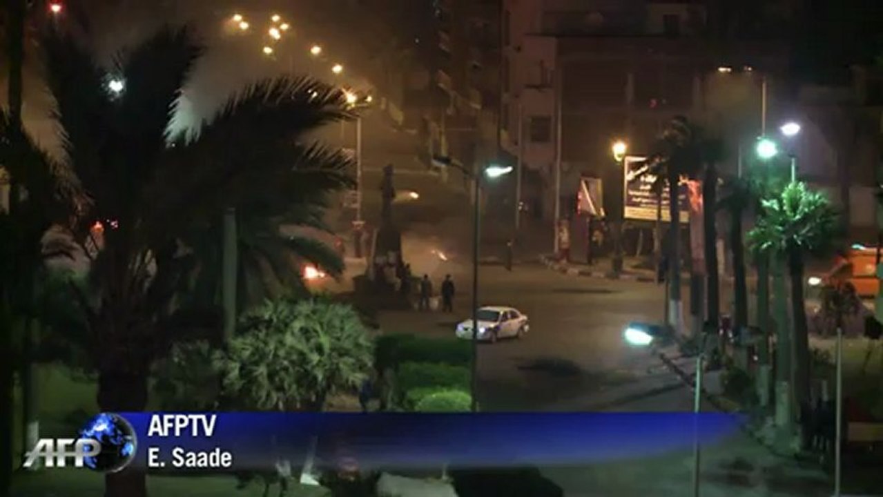 Police, protesters clash anew in Egypt's Port Said