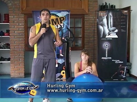 Abdominales en la plataforma vibratoria - Prof. Martín Schatz