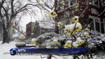 Parte dos EUA paralisada pela neve