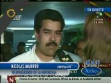 Maduro: Recogemos condolencias respetuosas de la MUD