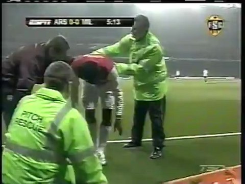 2008 (February 20) Arsenal (England) 0-AC Milan (Italy) 0 (Champions League)