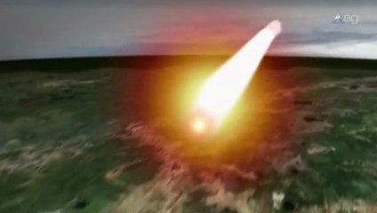 RUSSIAN METEOR TRAIL AND TRAJECTORY