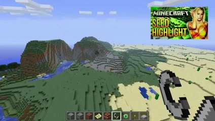 Minecraft - Seed Highlight! Castle Mountains!