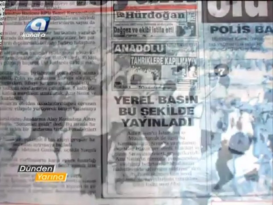 Dünden Yarına - Türkiye'de En Karanlık Yıl 1993