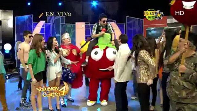 Irving Tomato canta en Volumen 4 con su Tomatito