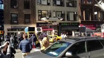 The Amazing Spider-Man 2 Car Drop Stunt