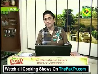Food Diaries By Masala Tv - 5th March 2013 - Part 2