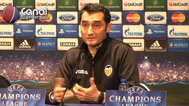 Conférence de presse de Valverde avant PSG-Valence