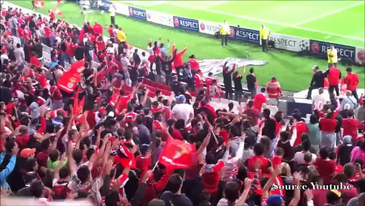Ambiance Stade de la Luz Benfica Lisbonne