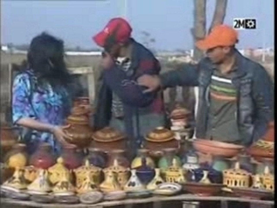 Chamta vendeur de poterie