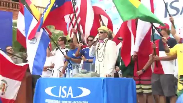 ISA President Fernando Aguerre 2013 World SUP and Paddleboard Championship Openning Ceremony Speech