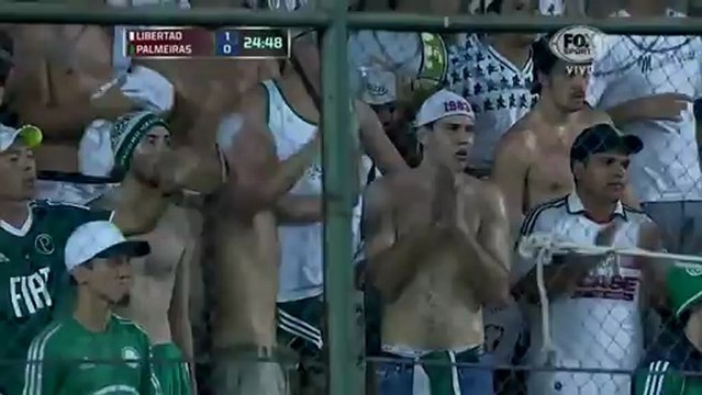 GOOL-LIVE.AT.UA Кубок Либертадорес 2013 / 2-й раунд / Группа 2 / Либертад (Парагвай) — Палмейрас (Бразилия) 1
