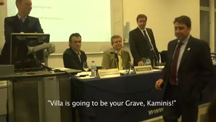 Διαμαρτυρία σε Καμίνη στο Λονδίνο