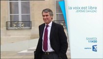 La Voix est Libre - Invité : Jérôme Cahuzac, Ministre du Budget