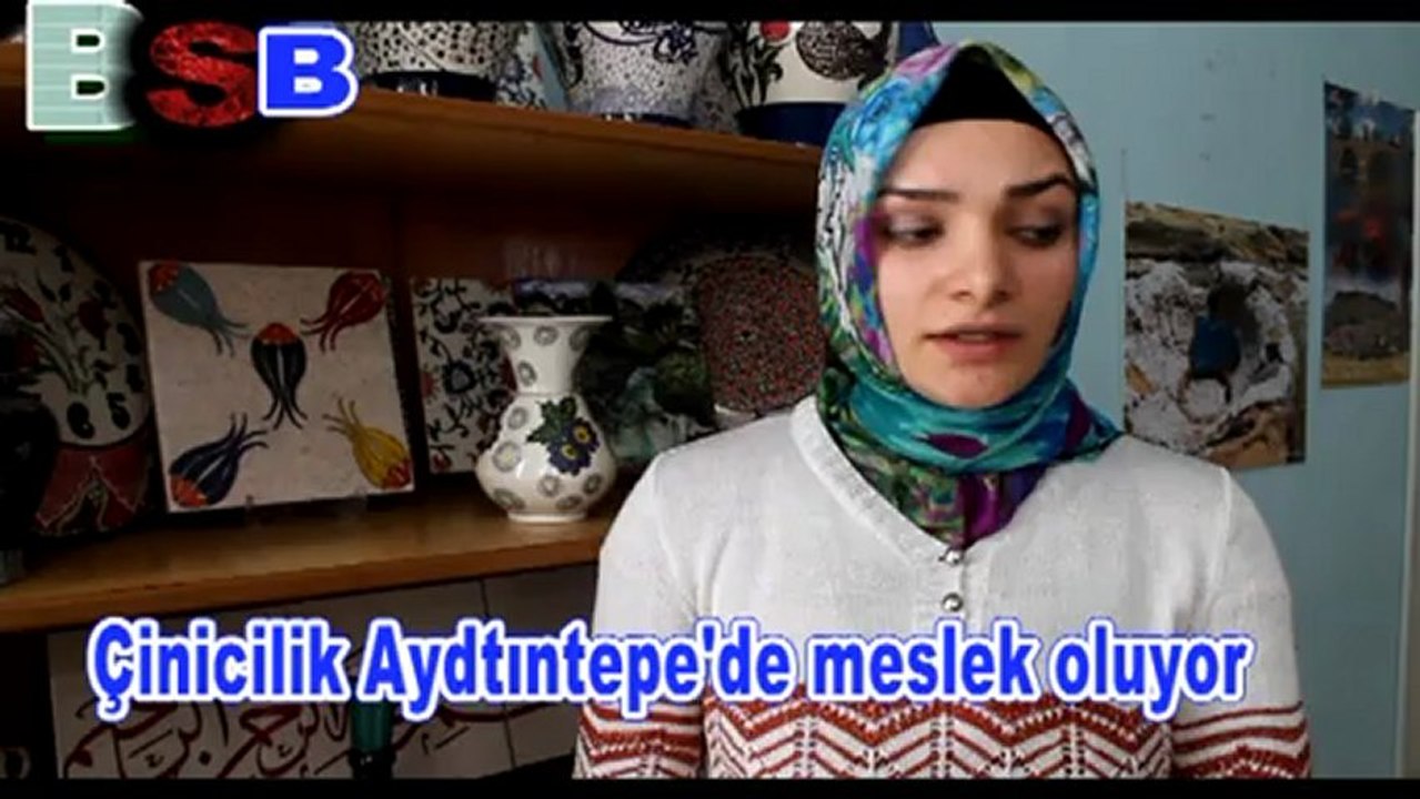 Çinicilik Aydıntepe'de Meslek Oluyor