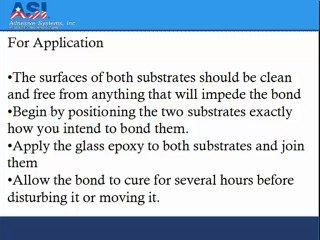 Applying Industrial Glass Adhesive And Its Removal