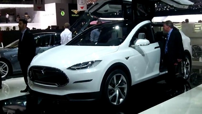 Tesla Model X - Genève 2013