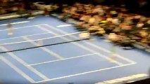 Nadal et Stiller vs del Potro et une petite fille