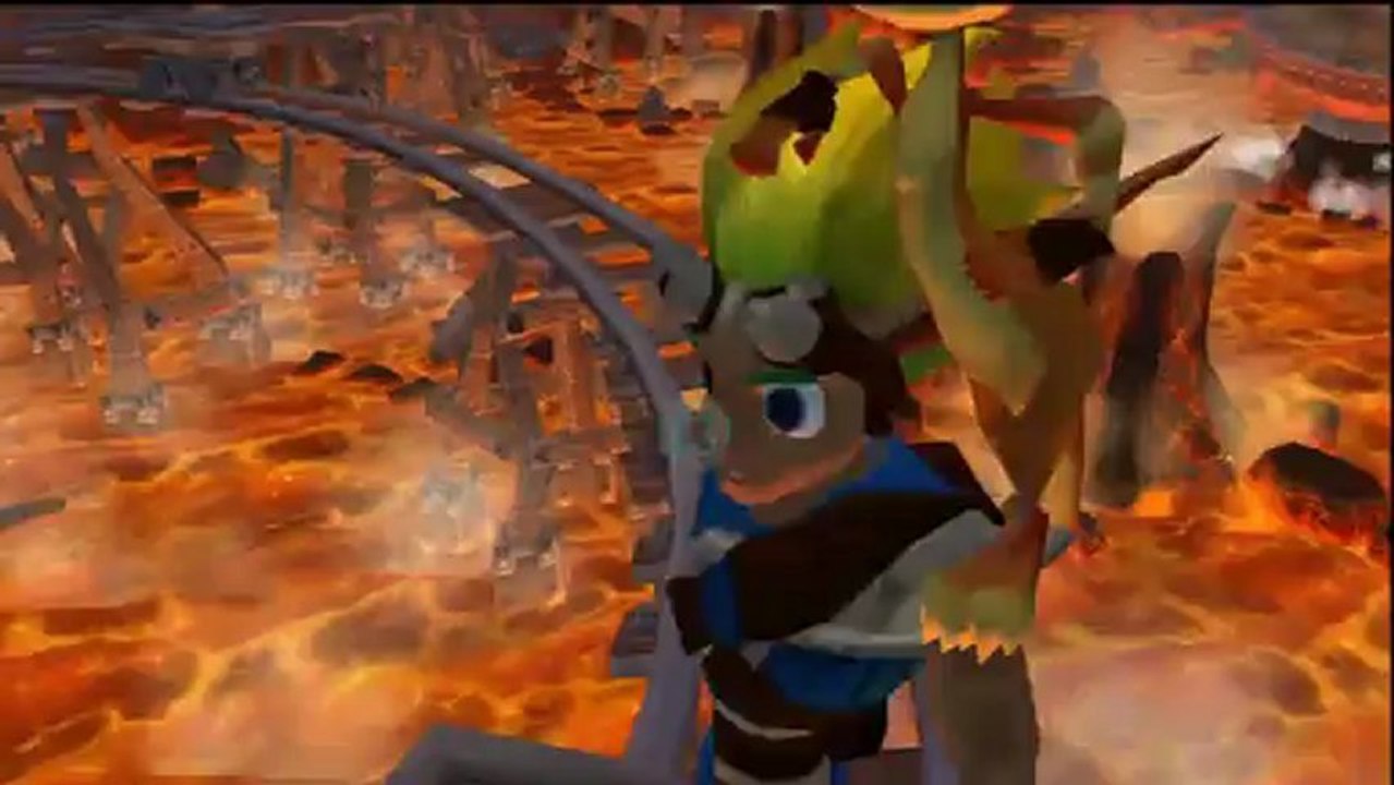Jak and Daxter : The Precursor Legacy - Cratère Volcanique