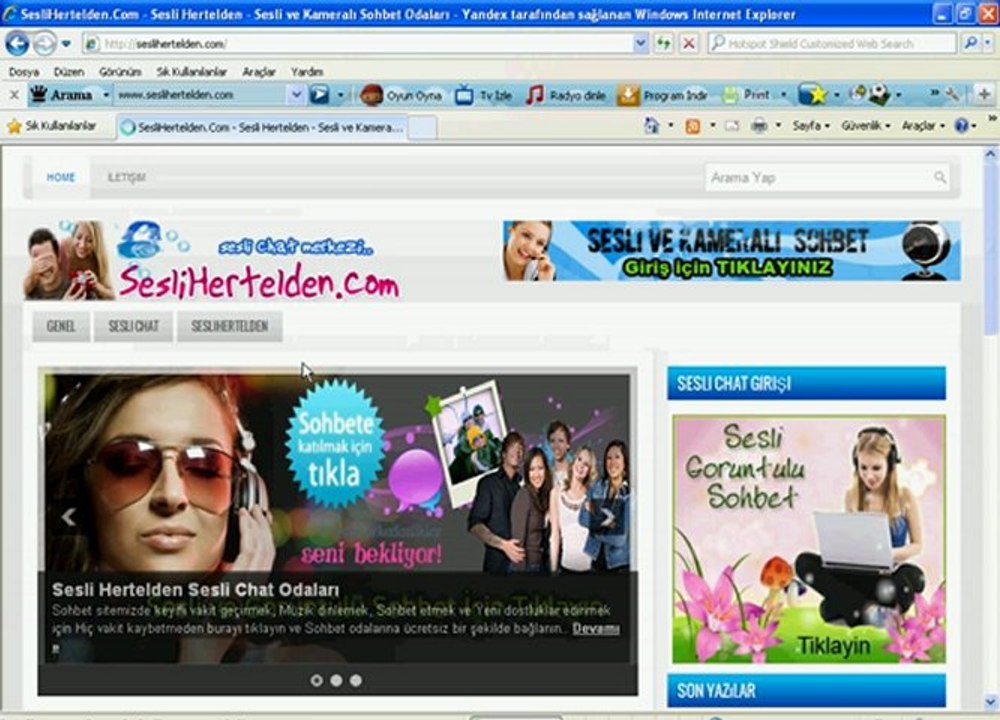 seslisayfam sohbet sesli sayfam chat tanıtım video