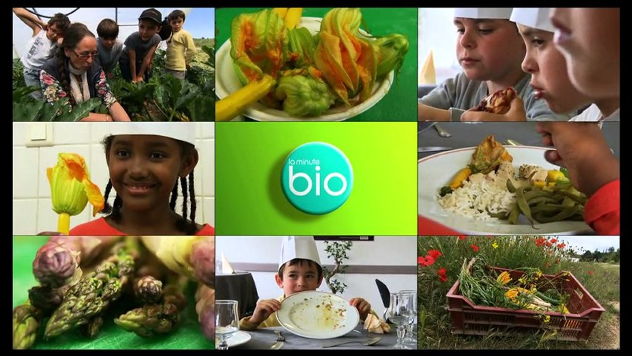 MinuteBio -  Les enfants découvrent l’agriculture biologique avec un restaurateur-traiteur bio