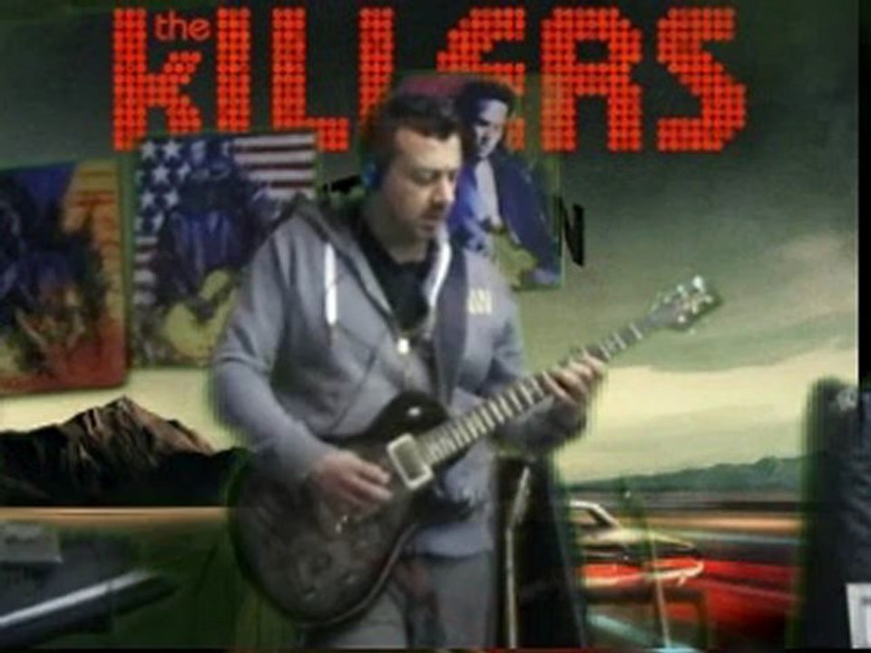 The Killers : Somebody told me (guitar)
