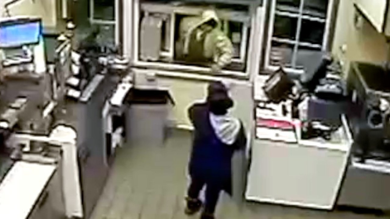 Watch This Dunkin Donuts Employee Nail a Robber with Hot Coffee