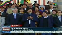 Evo Morales lamenta fallecimiento de Hugo Chávez