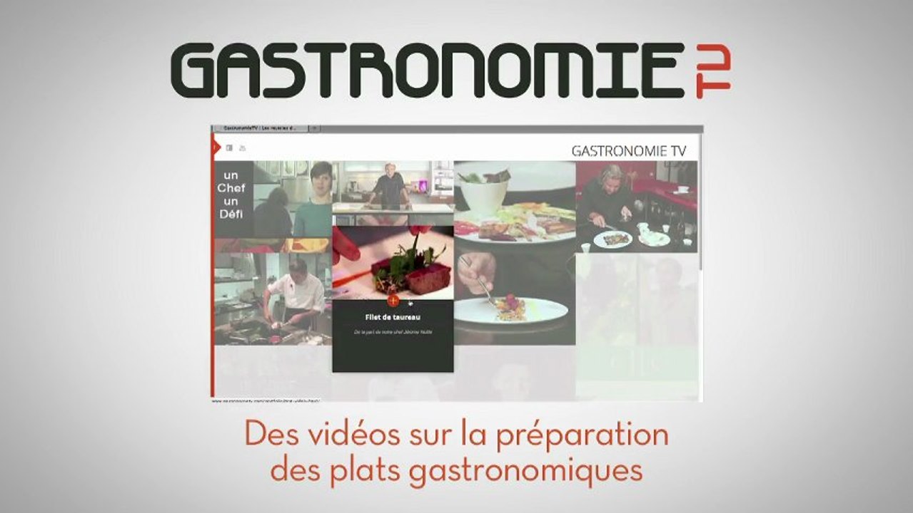 Gastronomie TV - Recettes de Cuisine des Grands Chefs Etoilés