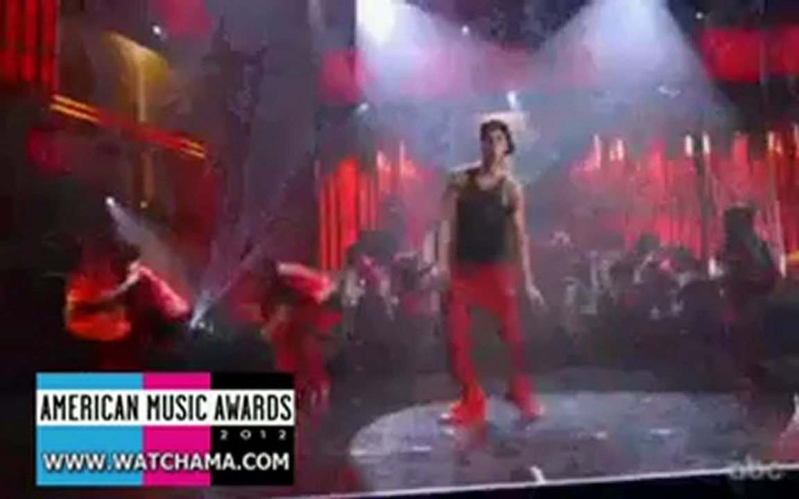 Justin Bieber Nicki Minaj Beauty and the beat AMAs 2012230