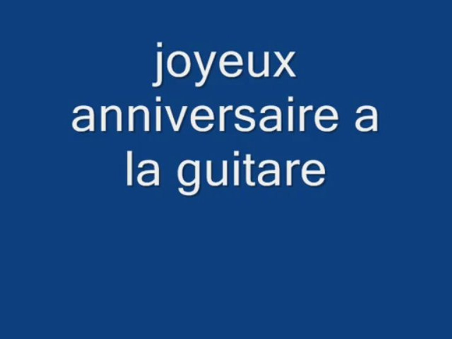 Joyeux Anniversaire Video Dailymotion