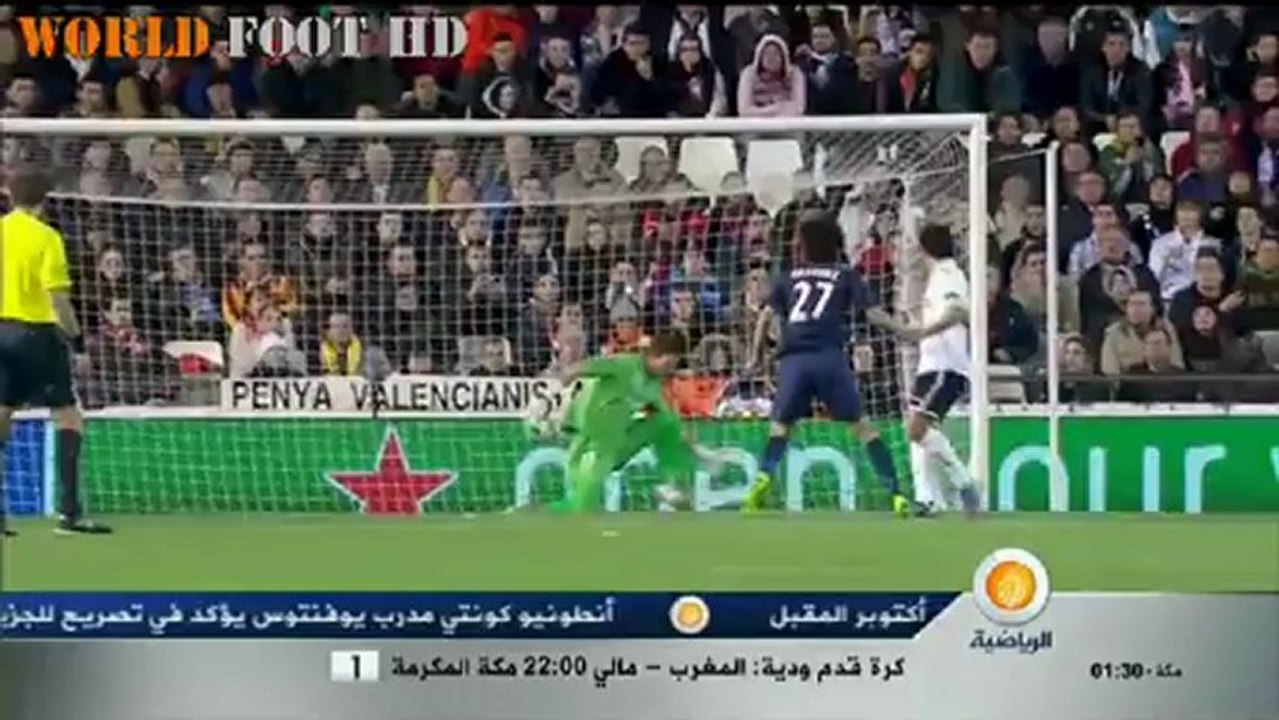 تقرير الجزيرة الرياضية عن مبارة باري سرجمان و فالينسيا