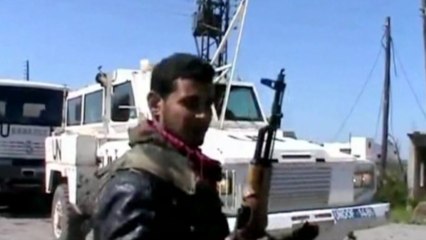 Syrian rebels claim to seize UN convoy