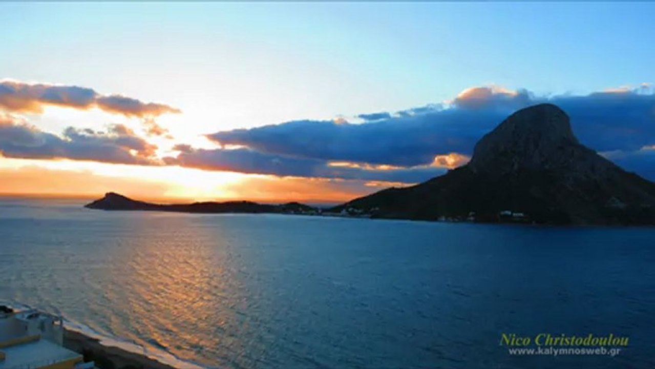 Time Lapse 3 - Telendos Winter Sunset - 28/02/2013