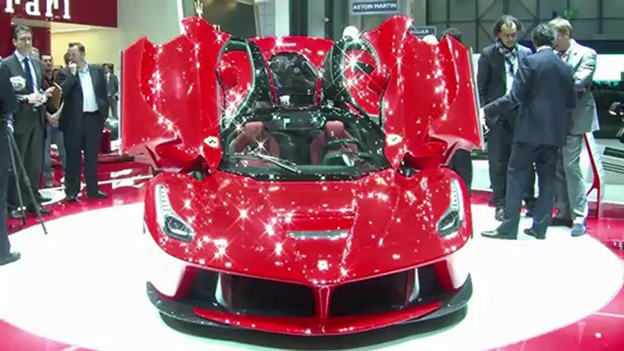 Salon automobile: Ferrari présente sa nouvelle supercar