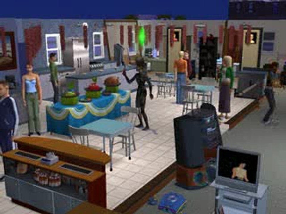 sims 2 academie - Amerika par Jacky Fong