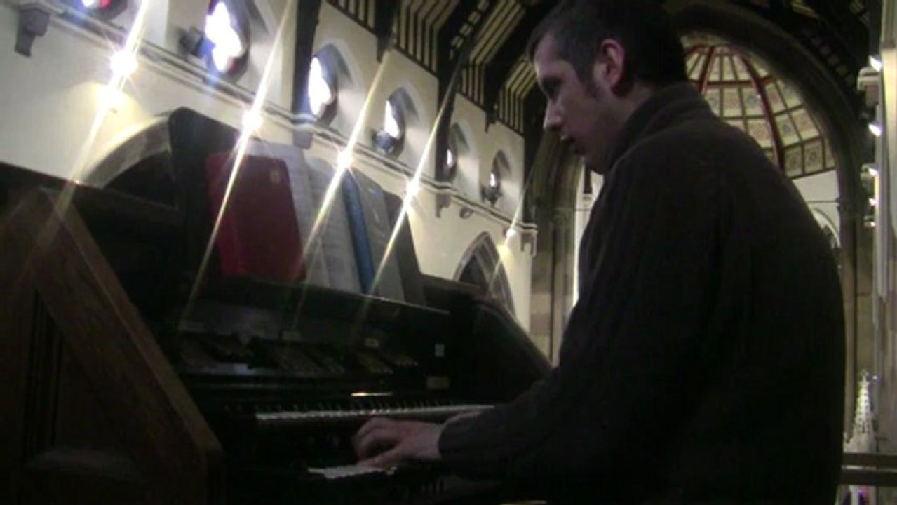 Daily daily sing to Mary - Chris Lawton at St Begh's Catholic Priory Church, Whitehaven